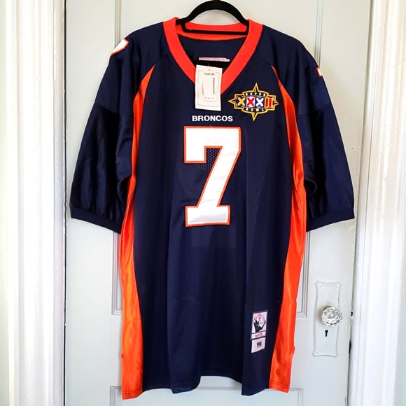 NWT Mitchell & Ness Superbowl XXXII 1998 Elway Jersey XXL - Picture 1 of 7